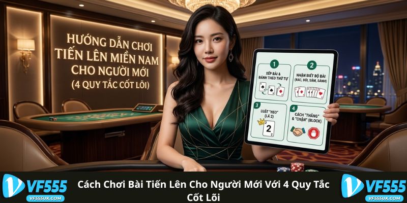 Cách Chơi Bài Tiến Lên Cho Người Mới Với 4 Quy Tắc Cốt Lõi
