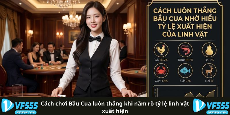 Xác suất trong Bầu Cua