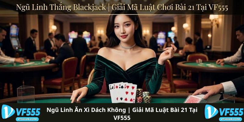 Ngũ Linh Ăn Xì Dách Không | Giải Mã Luật Bài 21 Tại VF555