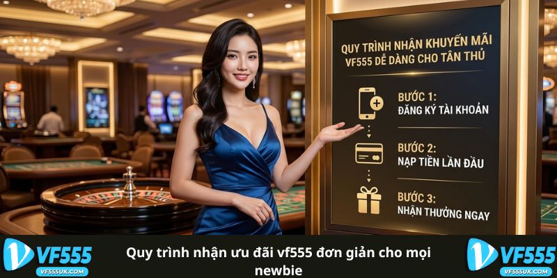 Quy trình nhận ưu đãi VF555