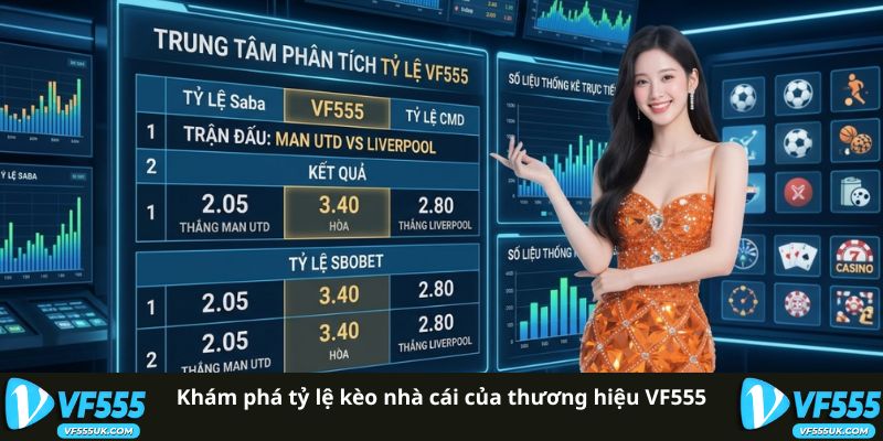 Khám phá tỷ lệ kèo nhà cái của thương hiệu VF555