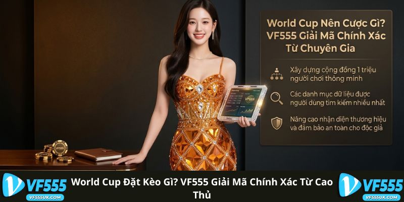 World Cup Đặt Kèo Gì? VF555 Giải Mã Chính Xác Từ Cao Thủ