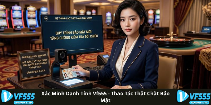 Xác Minh Danh Tính VF555 - Thao Tác Thắt Chặt Bảo Mật