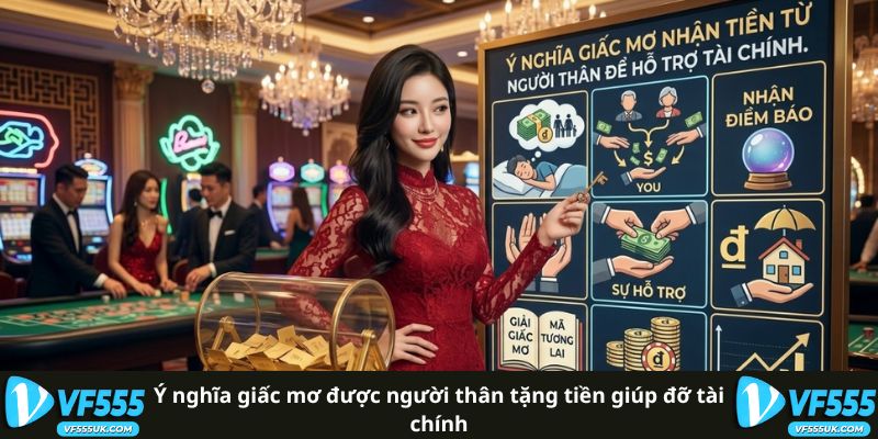 Ý nghĩa giấc mơ được người thân tặng tiền